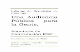 Informe de Rendición de Cuentas: Una Audiencia Pública ...