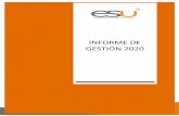 INFORME DE GESTIÓN 2020 - esu.com.co