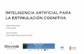Inteligencia artificial para la estimulación cognitiva