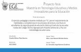 Proyecto Tesis Maestria en Tecnologia Educativa y Medios ...