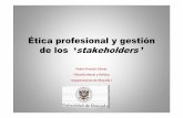 Ética profesional y gestión de los ‘stakeholders