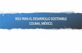 RIS3 PARA EL DESARROLLO SOSTENIBLE COLIMA, MÉXICO.