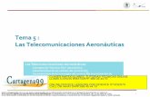Tema 5 : Las Telecomunicaciones Aeronáuticas
