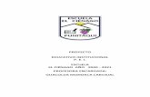 PROYECTO EDUCATIVO INSTITUCIONAL P. E. I. ESCUELA EL ...