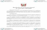 Resolución de Secretaría General N° 059-2021-MINAM