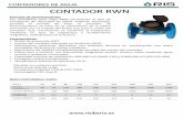 CONTADORES DE AGUA CONTADOR RWN - ris-valves.com