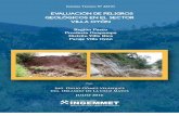 Evaluación de peligros geológicos en el sector Villa Oyón