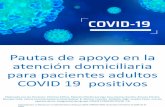 COVID 19 positivos para pacientes adultos atención ...