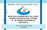 REGLAMENTO DE - SEDA AYACUCHO - Servicio de Agua Potable y ...
