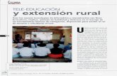 TELE-EDUCACIÓN extensi n rural