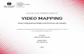 ESCUELA DE DISEÑO GRÁFICO VIDEO MAPPING