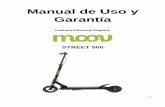 Manual de Uso y Garantía - Moov Scooters