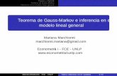 eoTrema de Gauss-Markov e inferencia en el modelo lineal ...