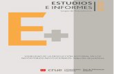 COLECCIÓN ESTUDIOS E INFORMES, 2019