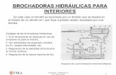 BROCHADORAS HIDRÁULICAS PARA INTERIORES