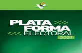 PLATAFORMA ELECTORAL 2021-2024 - Instituto Electoral del ...