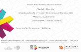 Plantel Morelia Introducción a la Inyección Electrónica de ...
