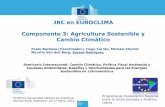 JRC en EUROCLIMA Componente 3: Agricultura Sostenible y ...