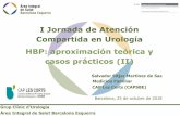 I Jornada de Atención Compartida en Urología HBP ...