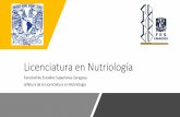 Licenciatura en Nutriología