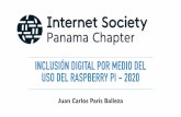 Inclusión Digital por medio del uso del Raspberry Pi - 2020