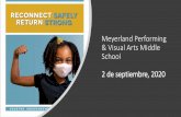 Meyerland Performing & Visual Arts Middle School September ...