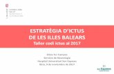 ESTRATÈGIA D’ICTUS DE LES ILLES BALEARS Taller codi ictus ...