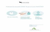 Protocolo de actuación COVID-19 para el curso 2020/2021