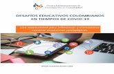 DESAFÍOS EDUCATIVOS COLOMBIANOS EN TIEMPOS DE COVID-19