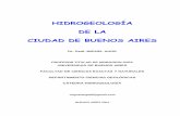 HIDROGEOLOGÍA DE LA CIUDAD DE BUENOS AIRES