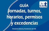GUÍA Jornadas, turnos, horarios, permisos - doc.csit.es