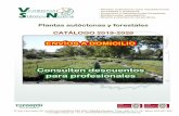 Plantas autóctonas y forestales CATÁLOGO 2019-2020