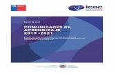 COMUNIDADES DE APRENDIZAJE 2019 -2021
