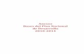 Anexos Bases del Plan Nacional de Desarrollo 2010-2014