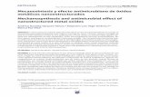 Mecanosíntesis y efecto antimicrobiano de óxidos metálicos ...