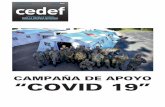 CAMPAÑA DE APOYO “COVID 19”