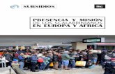 PRESENCIA Y MISIÓN DE LOS SCALABRINIANOS EN EUROPA Y AFRICA