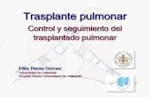 Control y seguimiento del trasplantado pulmonar