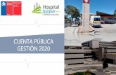 CUENTA PÚBLICA GESTIÓN 2020 - Hospital Quilpué