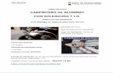 Cartel Curso Carpinteria de Aluminio 2021-2