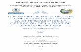 Los modelos matemáticos como herramienta para la ...