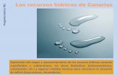 1 B Los recursos hídricos de Canarias a c i r ó e P