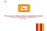 Proyecto Educativo Institucional Liceo España Temuco