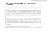 LOS NIÑOS COMO VÍCTIMAS DE LA VIOLENCIA DE GÉNERO CHILDREN ...