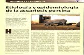 Etiología y epidemiología de la ascariosis porcina