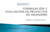 MARCO CONCEPTUAL Ing. Pablo Morcillo Valdivia