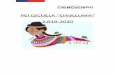 PEI ESCUELA “CHISLLUMA” 2.019-2020
