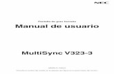 MultiSync V323-3 - NEC Display