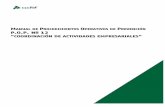 MANUAL DE PROCEDIMIENTOS - contrataciondelestado.es
