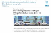 Buenos Aires. Argentina Encuestas Origen Destino de la ...